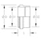 World Wide Fittings Style A Flareless Sleeve Stainless Steel C0319X16SS - alternate 2